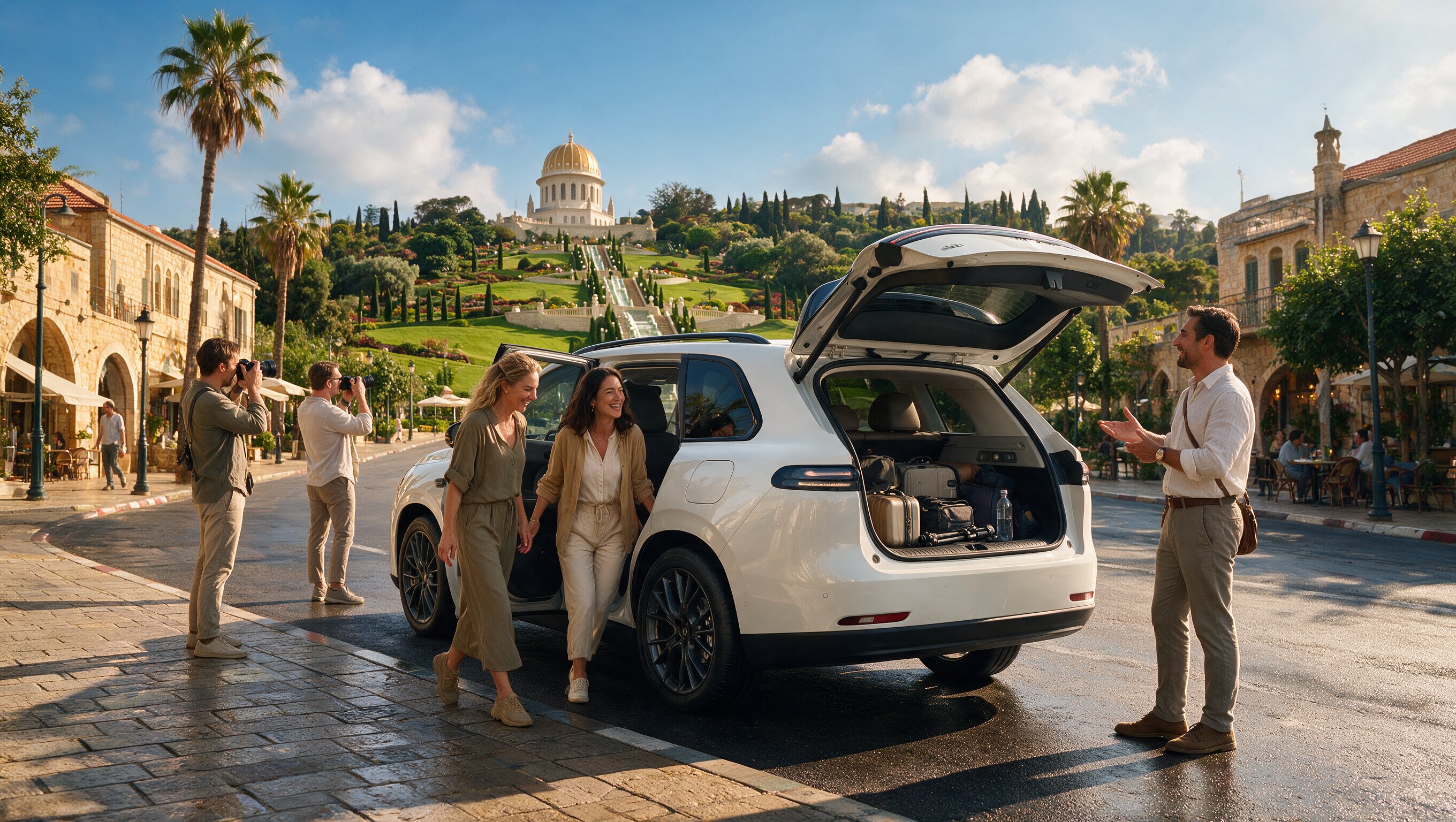 LEAPMOTOR C10 AWD עם תא מטען פתוח